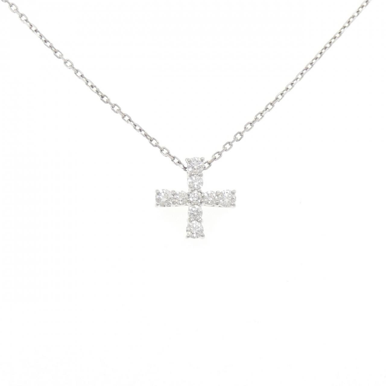 Mikimoto Mikimoto Mikimoto Au750 Diamond Necklace Precious Metal Necklace DUTY FREE for USA Size ONE SIZE - 1 Thumbnail