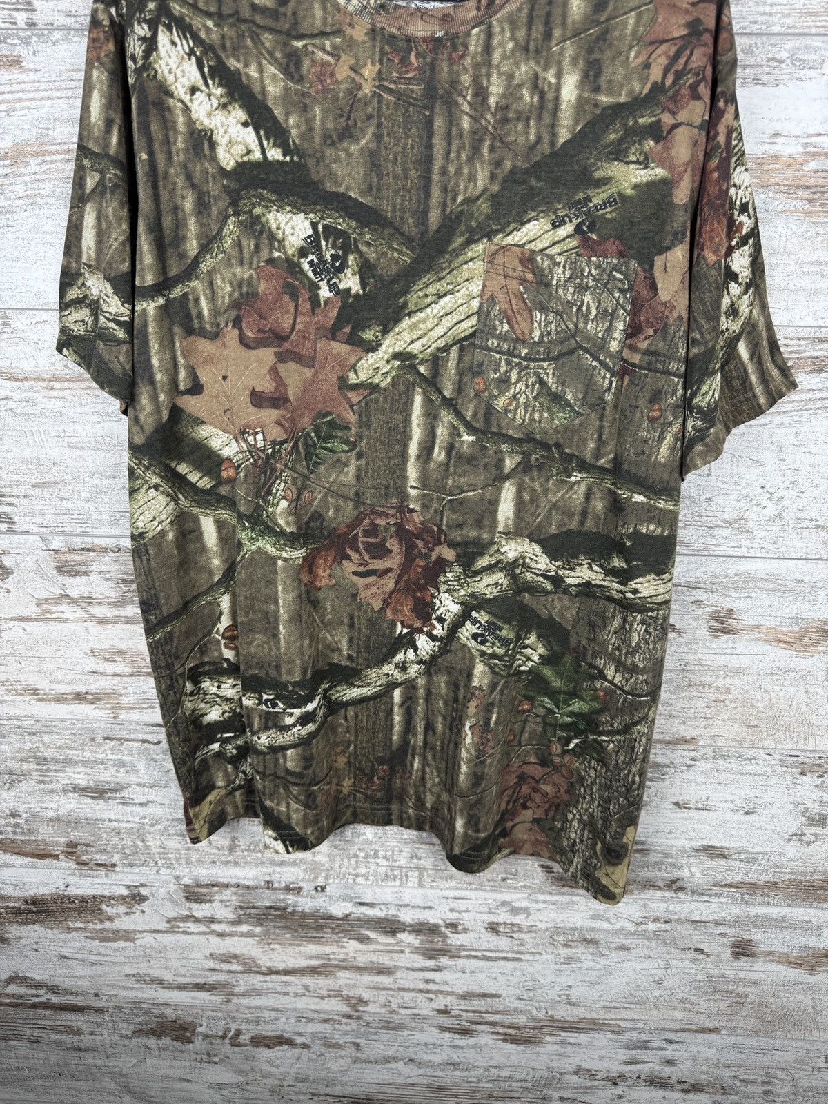 Vintage Crazy Vintage Y2K Realtree Camo T-shirt Carhartt Style tee Size US L / EU 52-54 / 3 - 4 Thumbnail