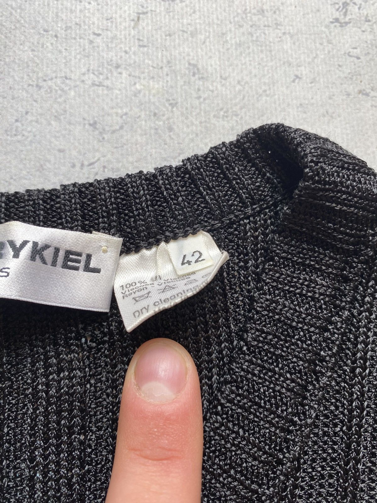 Sonia Rykiel Sonia Rykiel Paris Womens Sweater Size 42 Size M / US 6-8 / IT 42-44 - 5 Thumbnail