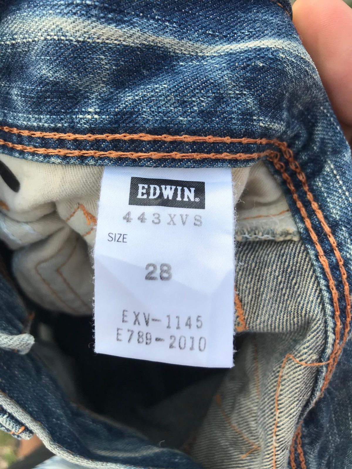 Edwin × If Six Was Nine × Vintage Edwin 443XVS Exclusive Vintage Buckle Jeans Size US 31 - 5 Thumbnail