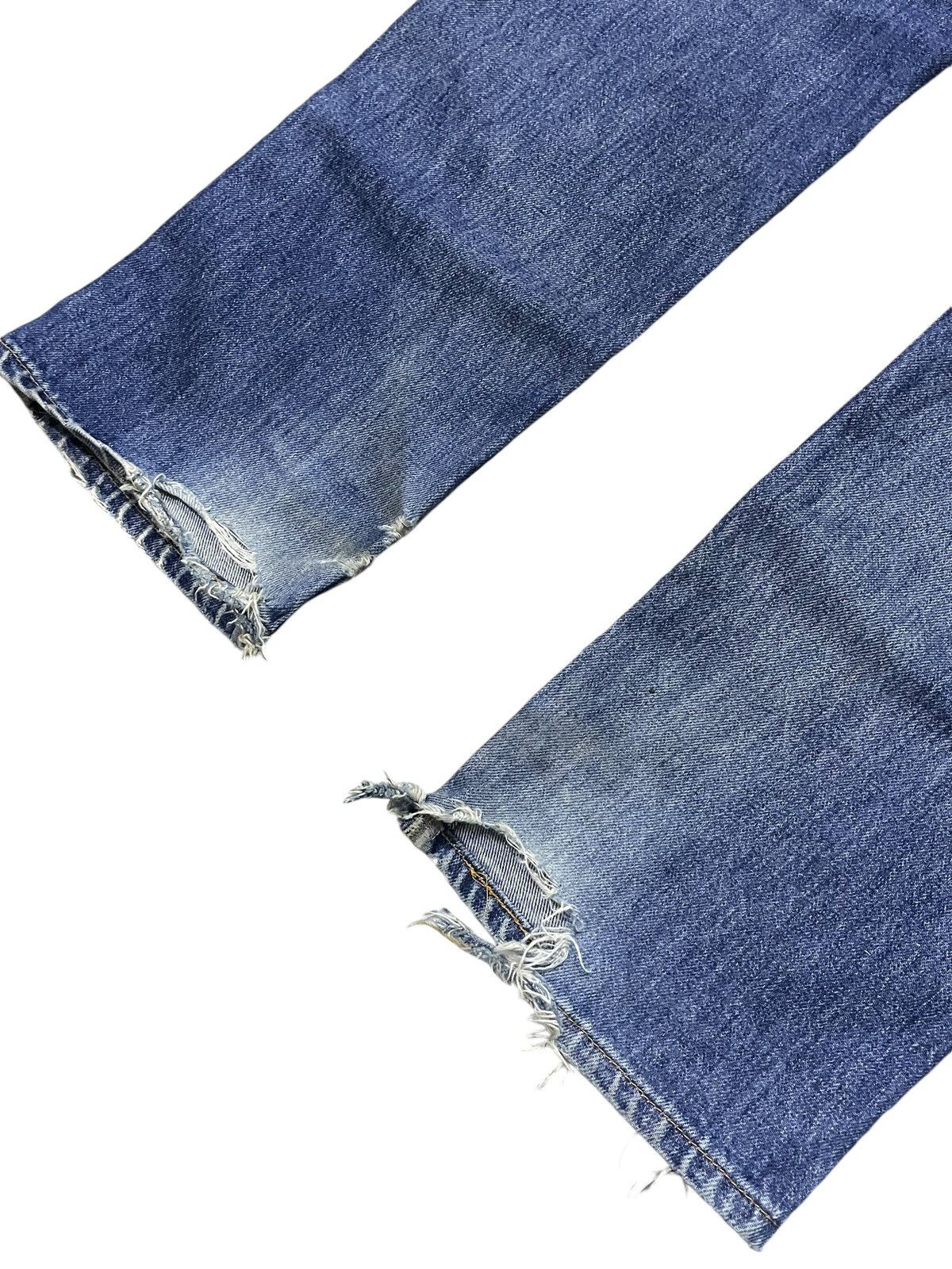 Levi's × Vintage Vintage Levis 501 90s Distressed Jeans Size US 30 / EU 46 - 15 Thumbnail