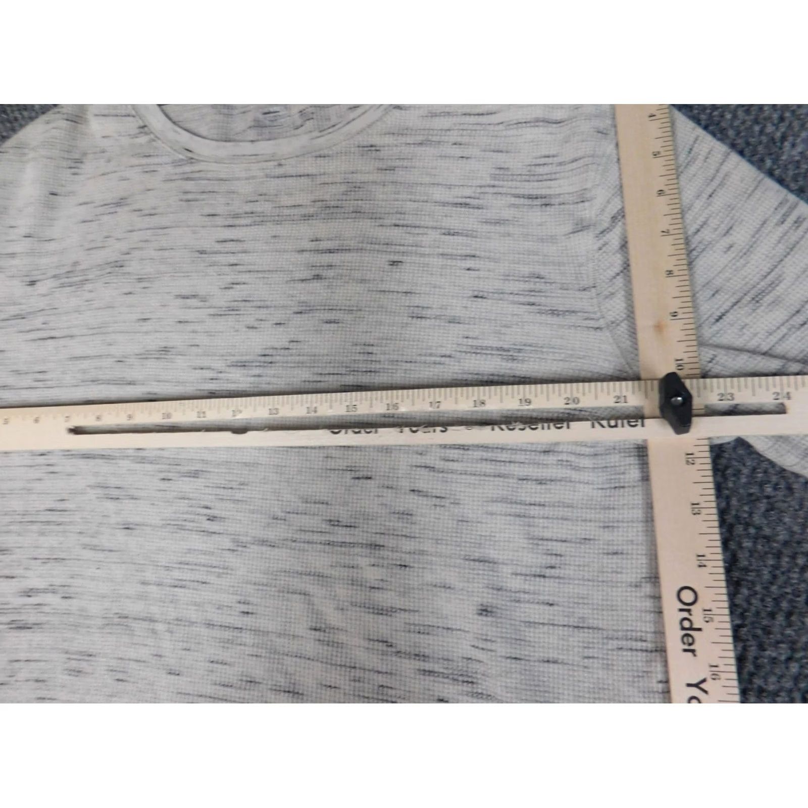 Old Navy Old Navy Mens Sweater XL Gray Crew Neck Pullover Stretch Knit Wool Cotton Regular Long Sleeve Camouflage Vintage: No Size US XL / EU 56 / 4 - 5 Thumbnail