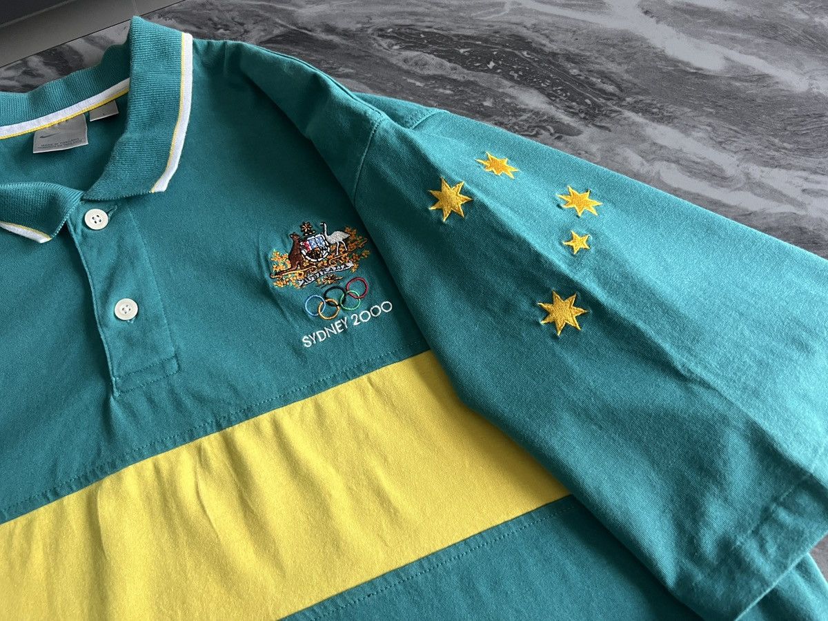 Nike Nike : Olympic Sydney 2000 Y2K Polo Embroider Size US L / EU 52-54 / 3 - 10 Thumbnail