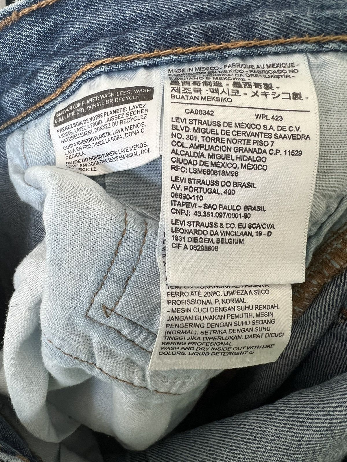 Levi's × Sp5der Sp5der 5Star Vintage 501 Size US 34 / EU 50 - 3 Thumbnail