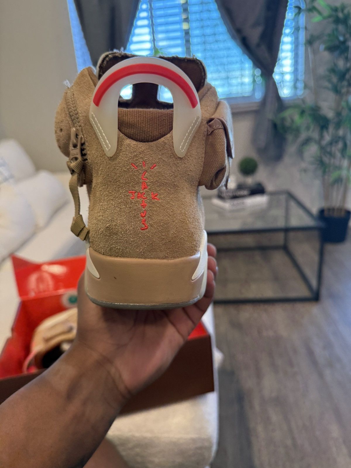 Jordan Brand × Travis Scott Travis Scott x Air Jordan 6 Retro ‘British Khaki’ Size US 11 / EU 44 - 5 Thumbnail