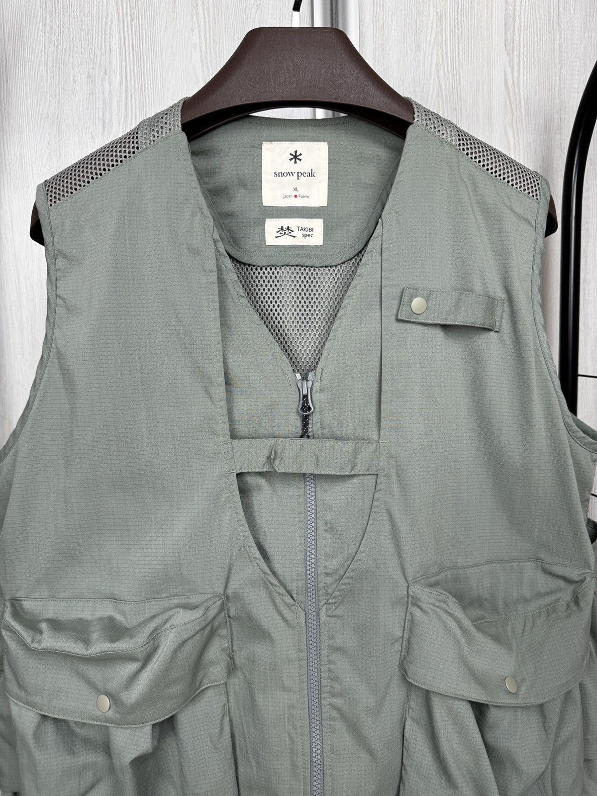 Snow Peak Snow Peak Green Fire-Resistant Vest Size US XL / EU 56 / 4 - 3 Thumbnail