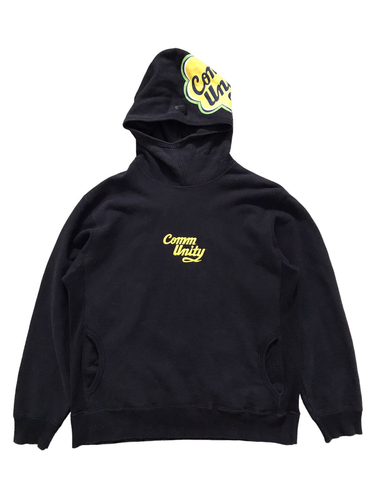 Japanese Brand COMMUNITY Japanese Streetwear Embroidered Logo Hoodies Size US L / EU 52-54 / 3 - 1 Thumbnail