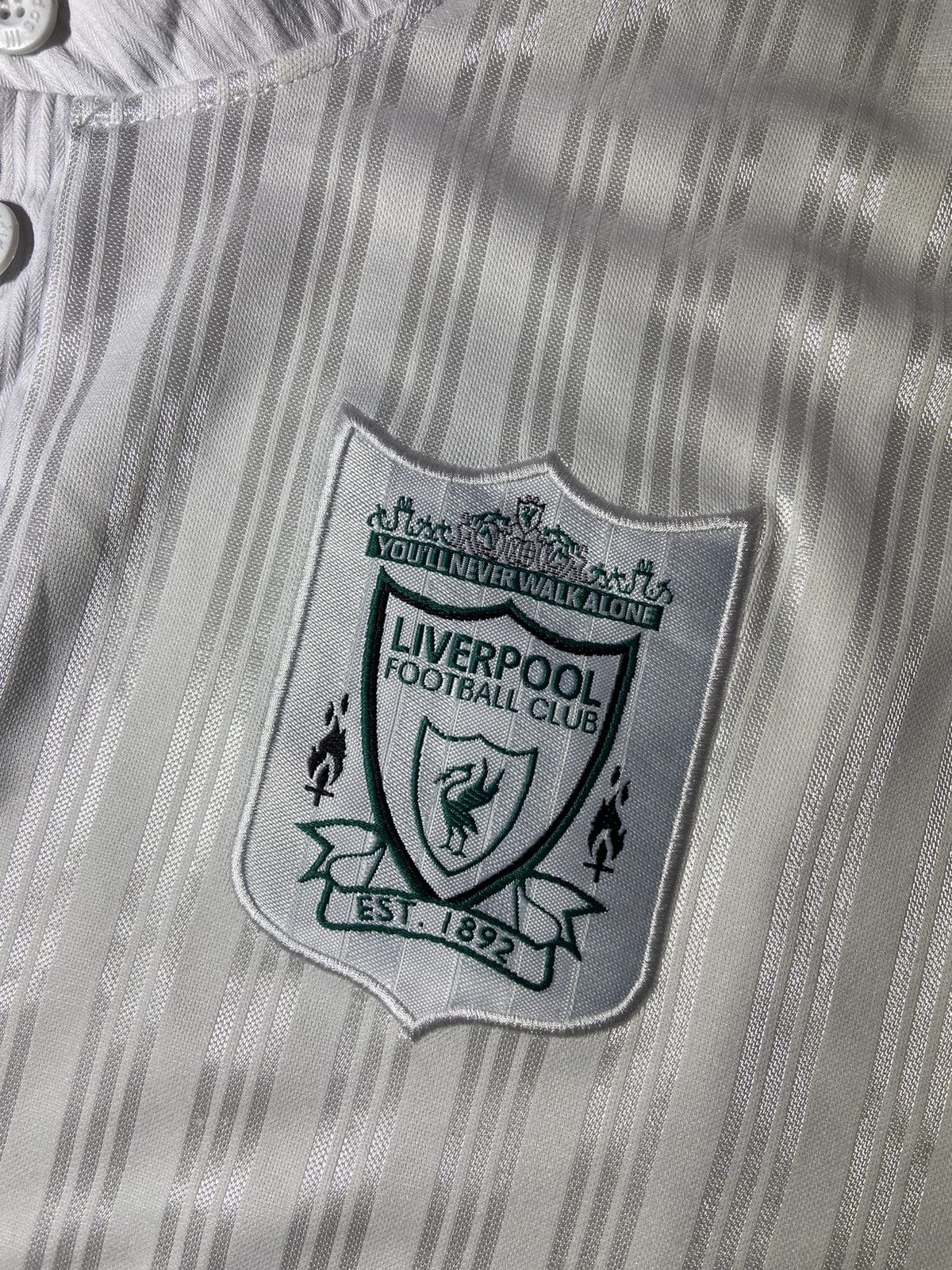 Adidas × Vintage 💥Liverpool 1995 Vintage Adidas Football Jersey T-shirt‼️ Size US XXL / EU 58 / 5 - 4 Thumbnail