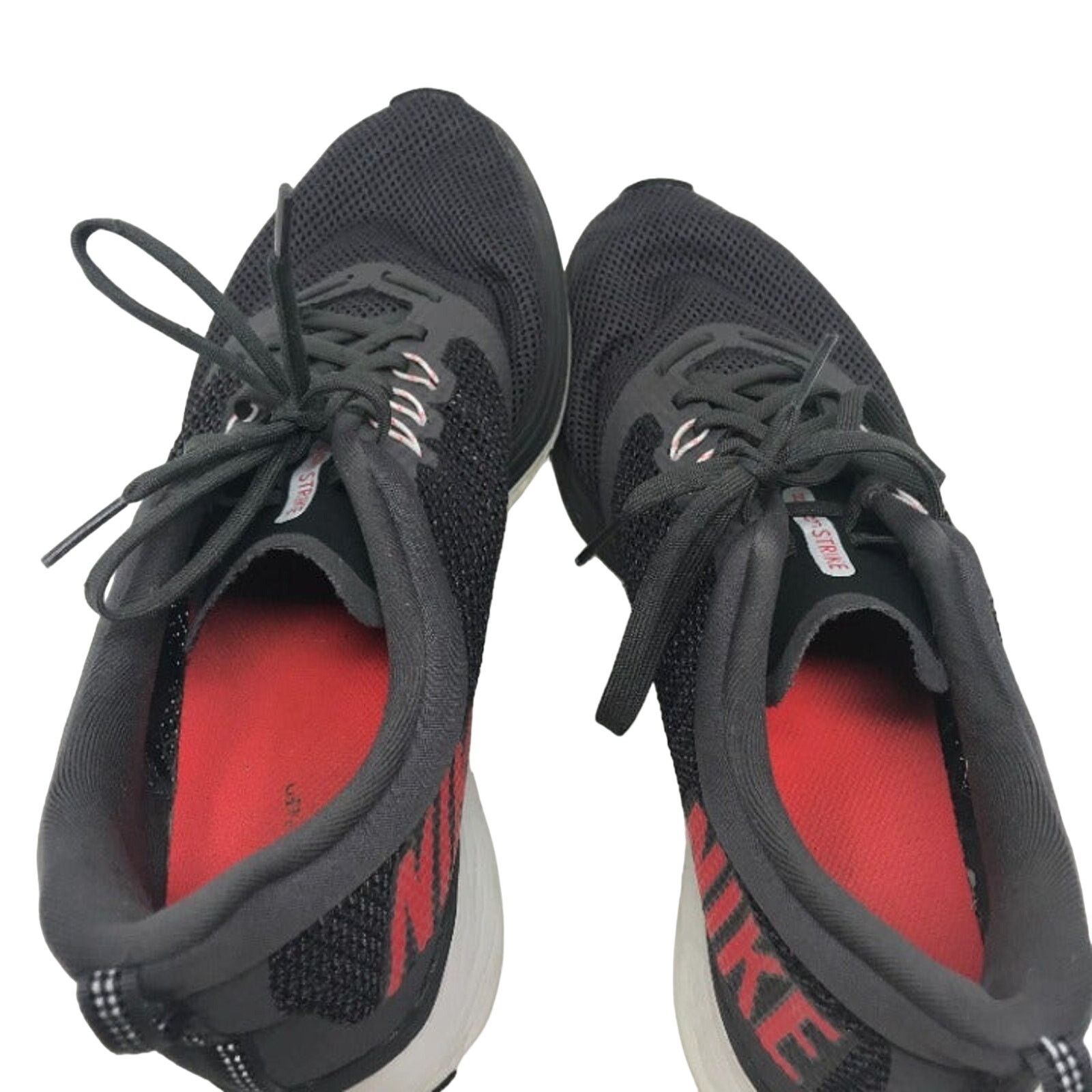 Nike Nike Zoom Strike Running Shoes Grey Red Mens 12 Size US 12 / EU 45 - 7 Thumbnail