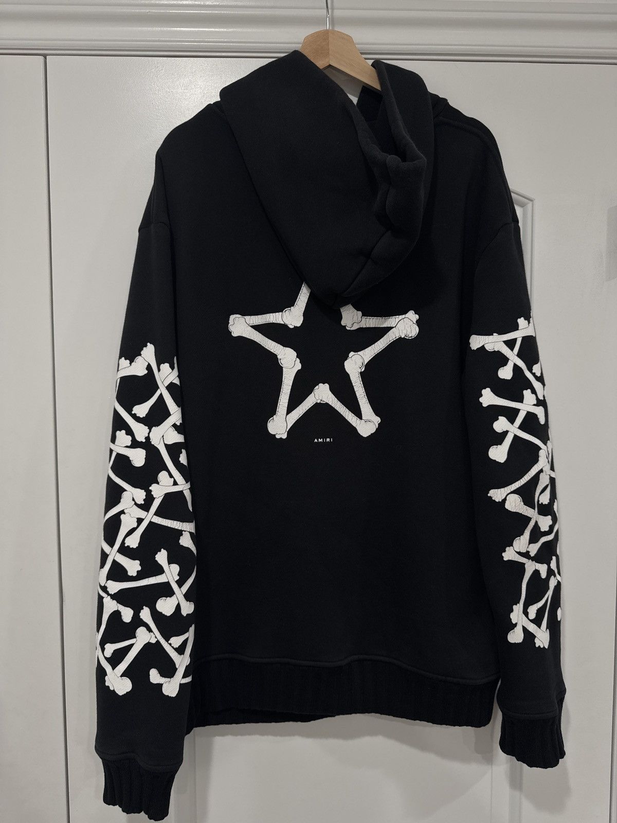Amiri Very Rare Amiri Bones Star Hoodie Size US XXL / EU 58 / 5 - 4 Thumbnail