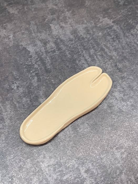 Custom Porcelain Tabi ashtray Plate in Maison Margiela style Grailed