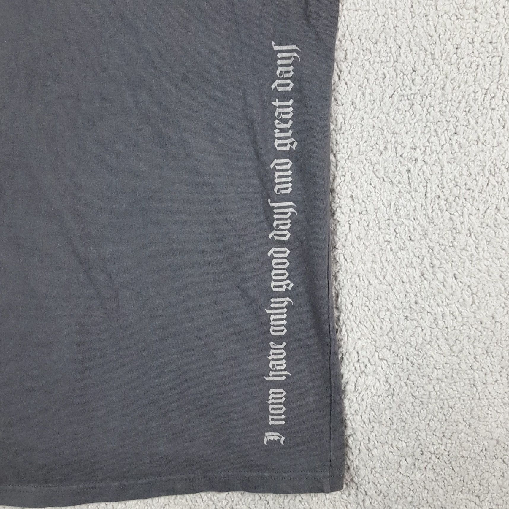 Nike VINTAGE Nike Basketball T-Shirt Men's 2XL Gray Y2K Good Great Days Short Sleeve Crew Neck Sports Retro 90s 00s Mens Size US XXL / EU 58 / 5 - 2 Thumbnail