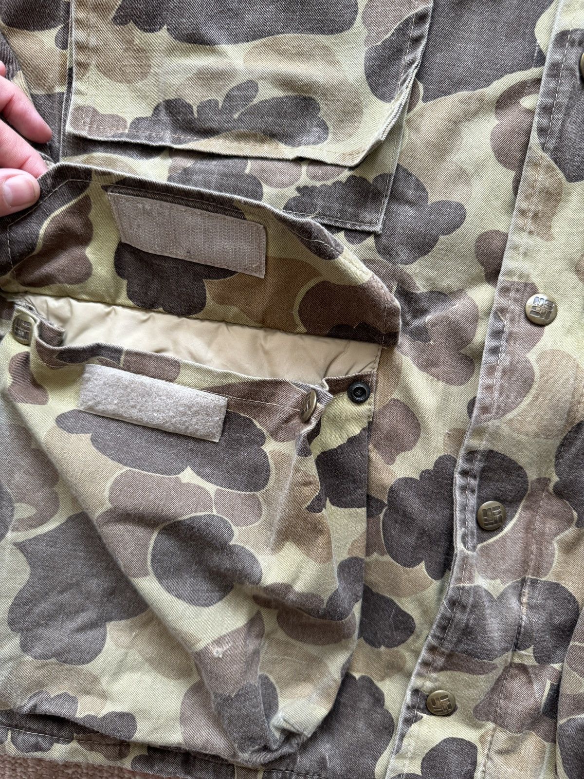 Columbia × Vintage Vintage 1980’s Columbia duck camo goretex jacket Size US M / EU 48-50 / 2 - 3 Thumbnail