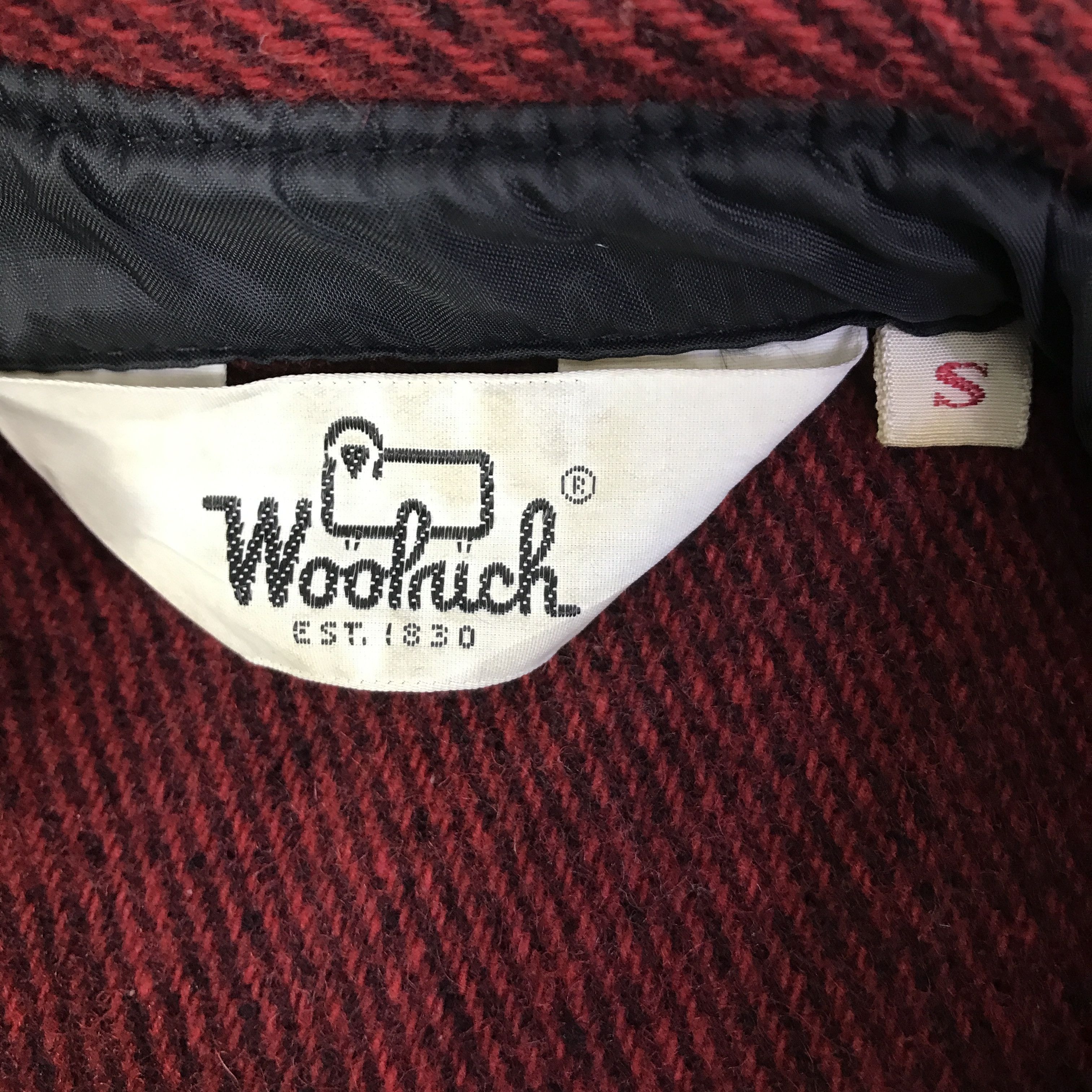 Woolrich Woolen Mills 90s WOOLRICH WOOL BUTTON JACKETK 107B14 Size US S / EU 44-46 / 1 - 9 Thumbnail