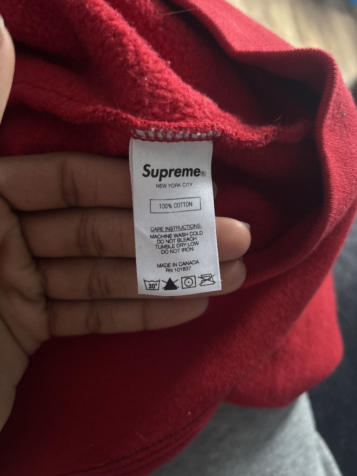 Supreme Supreme Colorblock Crewneck – Red & Navy Size US M / EU 48-50 / 2 - 3 Thumbnail