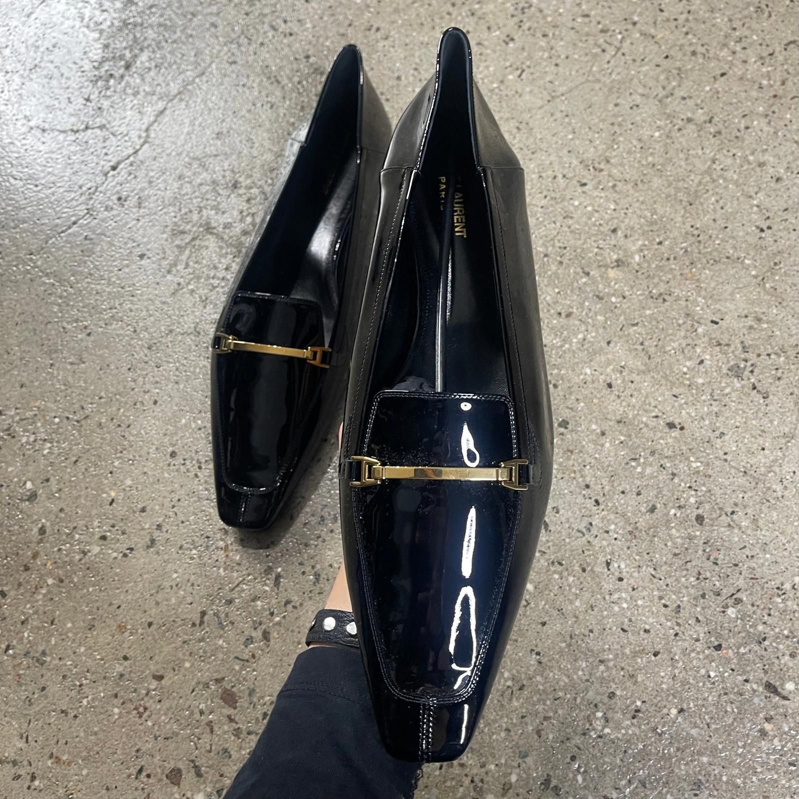 Saint Laurent Paris Saint Laurent Chris Horsebit Loafer Size US 12 / EU 45 - 3 Thumbnail