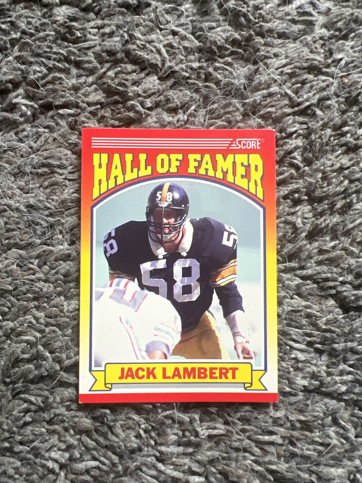 NFL 1990 Score #598 Jack Lambert Card Size ONE SIZE - 1 Thumbnail