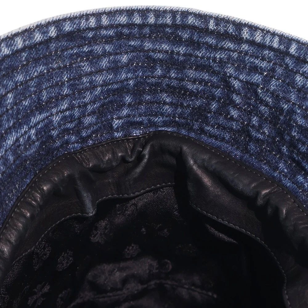 Chrome Hearts Chrome Hearts Dagger Cross Patch Denim Bucket Hat Size ONE SIZE - 6 Thumbnail