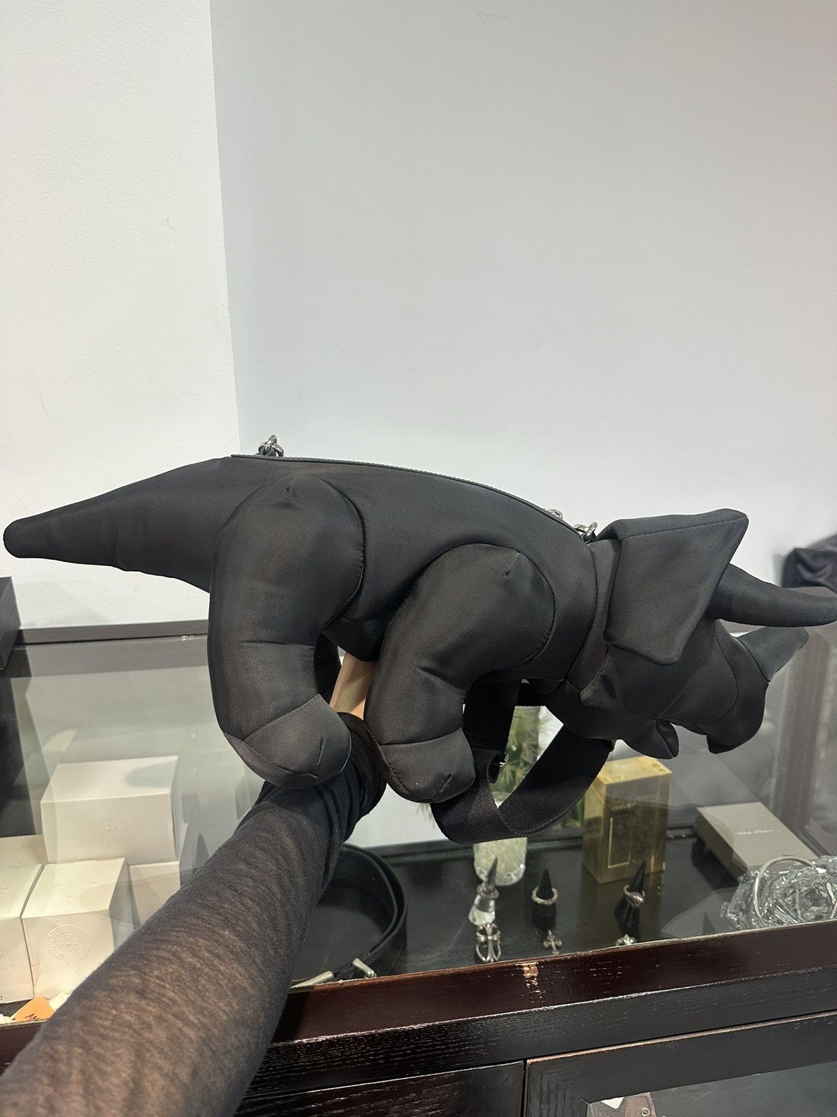 Maison MIHARA YASUHIRO Maison MIHARA YASUHIRO Puffer Triceratops Shoulder Bag Size ONE SIZE - 4 Thumbnail