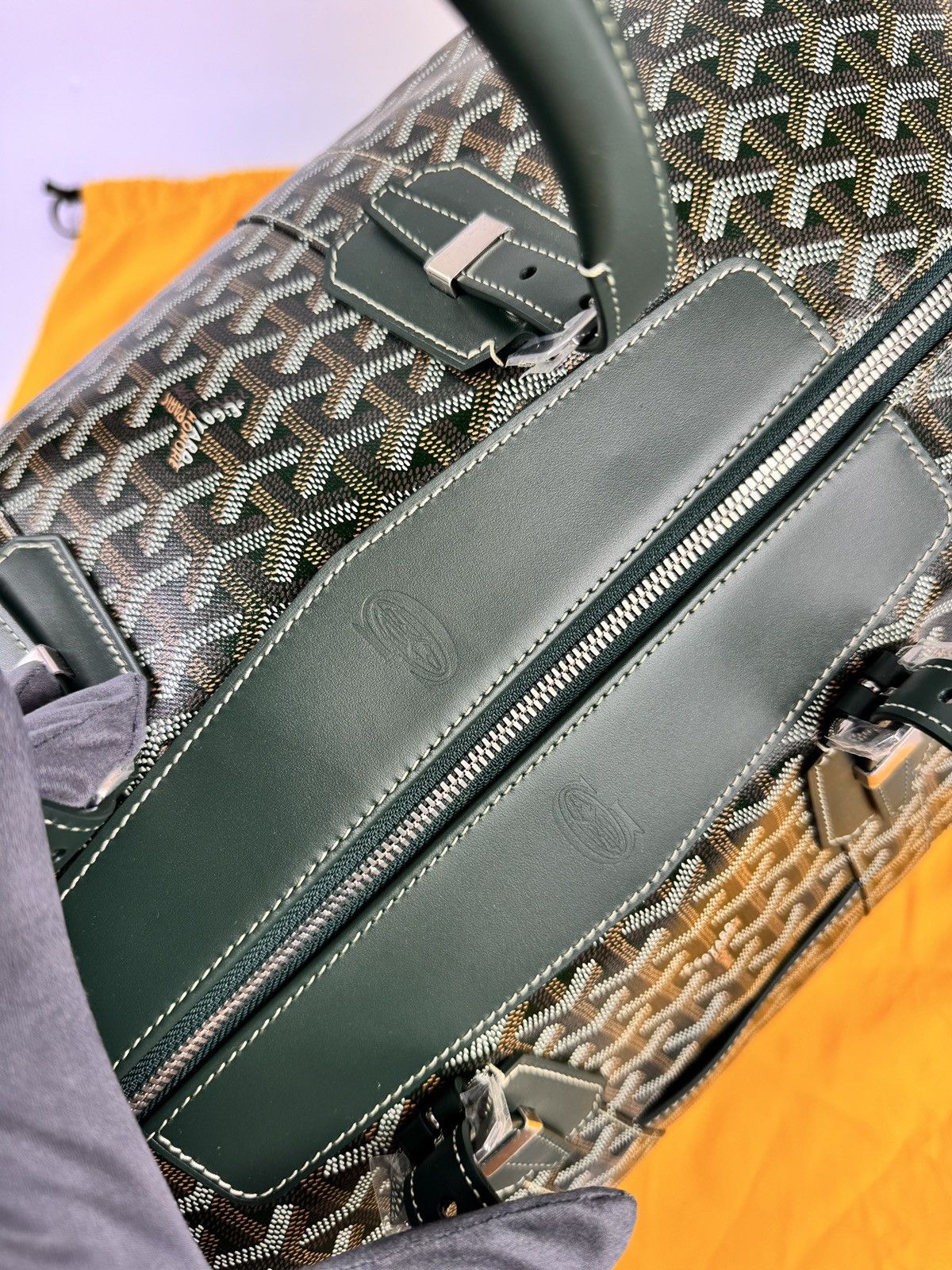 Goyard BOWLING 45 BAG *LIMITED EDITION 2025* DARK GREEN Size ONE SIZE - 15 Thumbnail