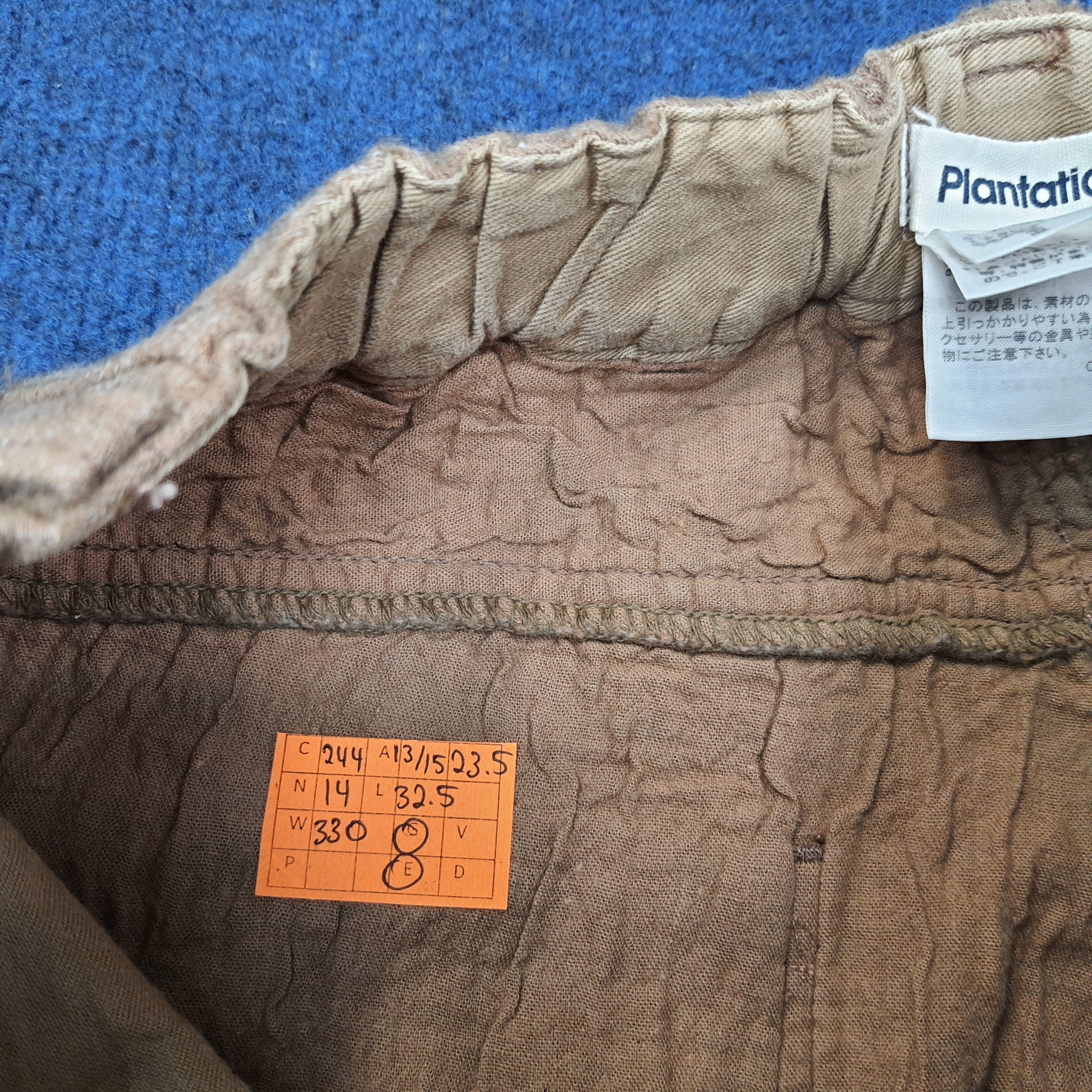 Issey Miyake Vintage Plantation by Issey Miyake Designer Pants C244N14 Size US 27 - 6 Thumbnail