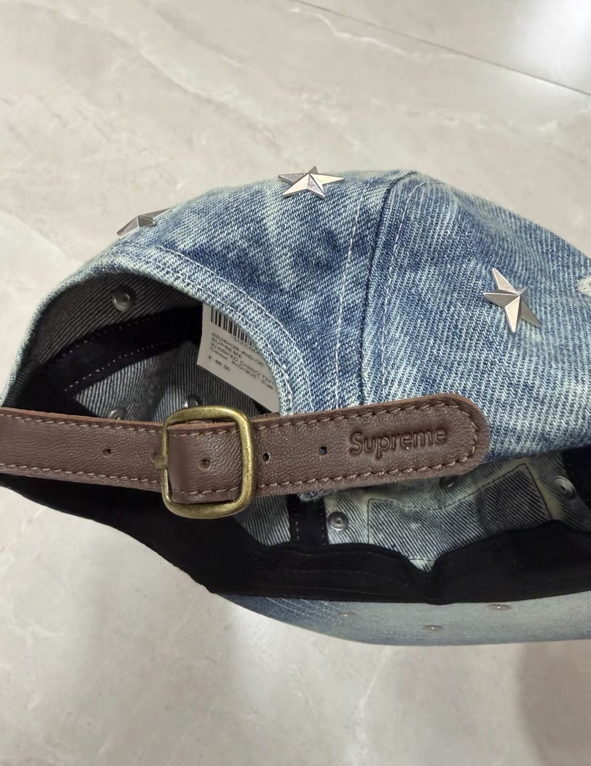 Supreme Supreme SS26 WEEK 1 Water-washed Quilted Camping Hat J34 Size ONE SIZE - 6 Thumbnail