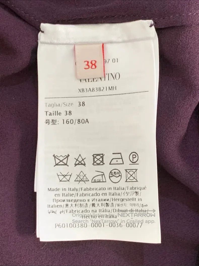 Valentino Valentino Silk streamer shirt Size XS / US 0-2 / IT 36-38 - 5 Thumbnail