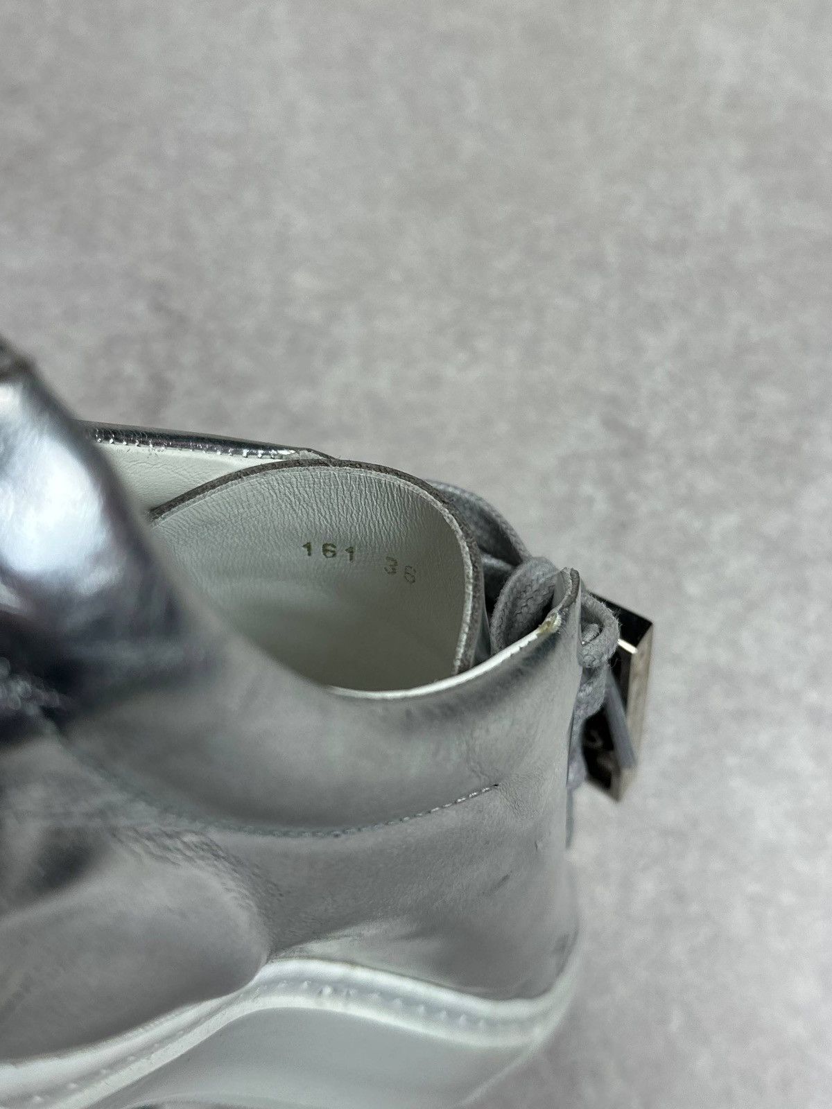 Acne Studios Vihtage Acne Studios Silver Sneakers Low Size US 6 / IT 36 - 4 Thumbnail