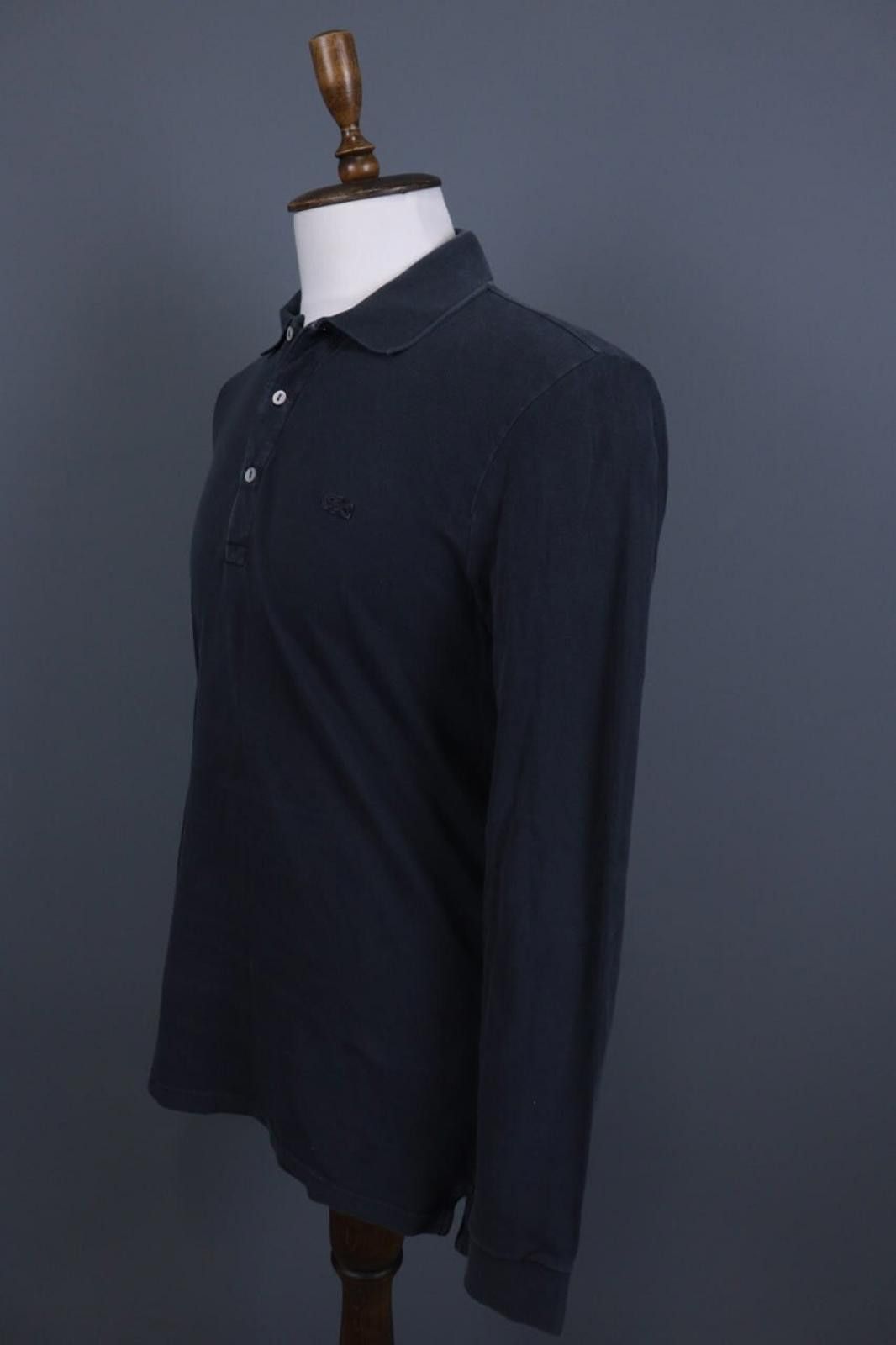 Lacoste Lacoste Gray Vintage Polo Neck Pullover Pumper Size 3 / S Size US M / EU 48-50 / 2 - 6 Thumbnail