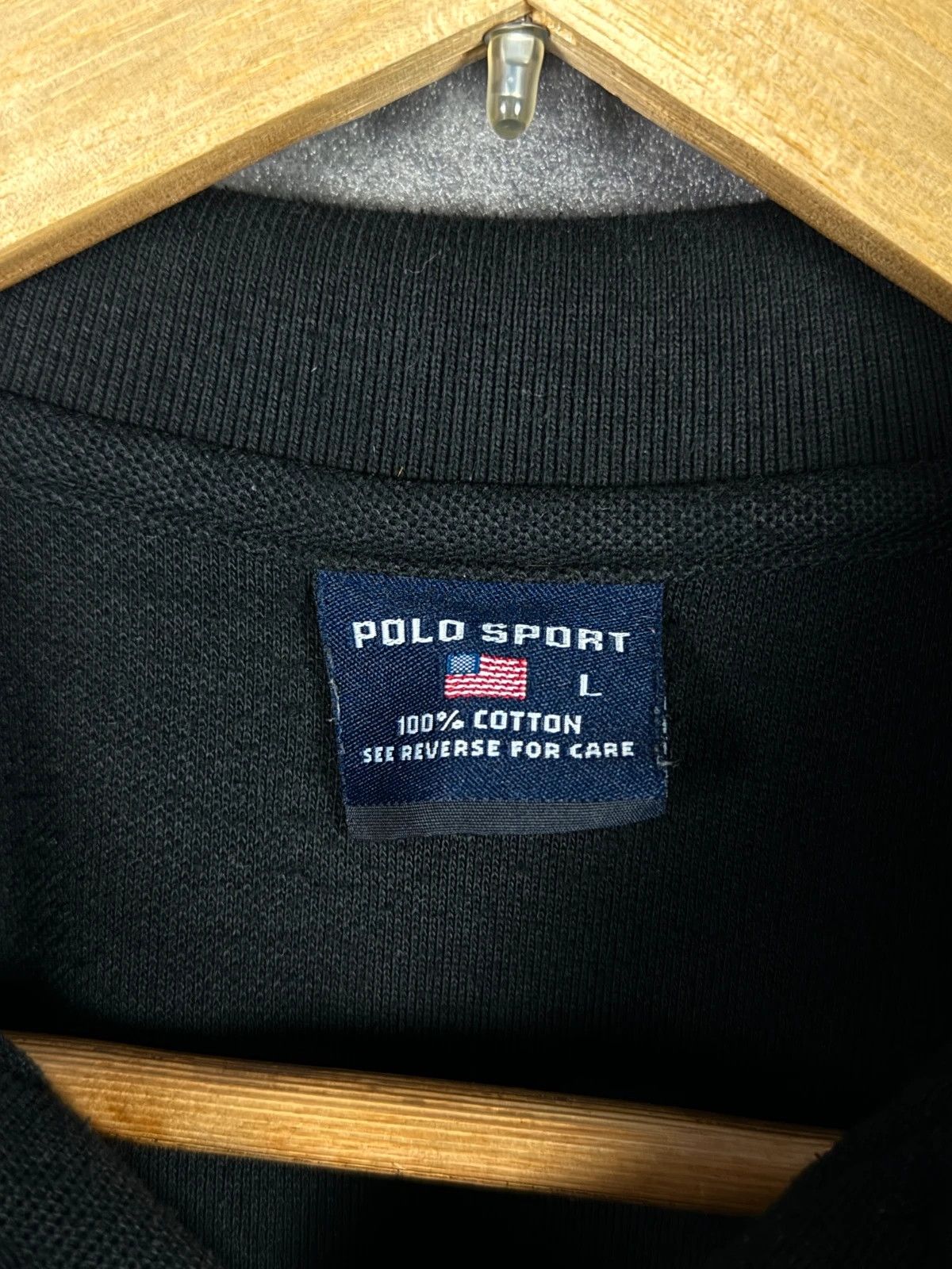 Polo Ralph Lauren Polo Ralph Lauren Sport T-Shirt Black Pony Logo Size US L / EU 52-54 / 3 - 4 Thumbnail
