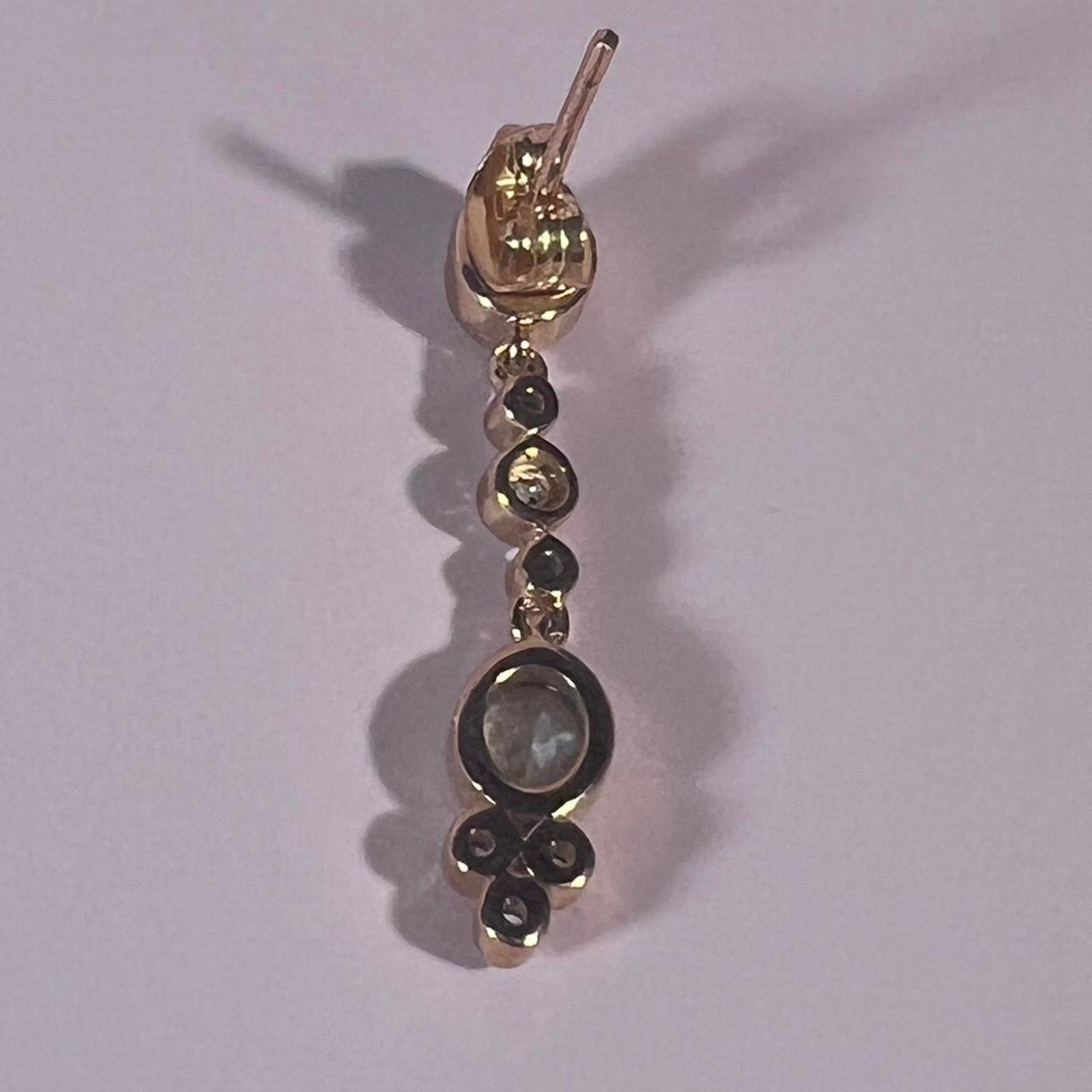 Jewelry Hespera rose gold drop earrings Size ONE SIZE - 2 Thumbnail