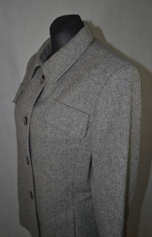 Aquascutum Aquascutum Wool Jacket Short Coat 16 Size XXL / US 16-18 / IT 52-54 - 3 Thumbnail