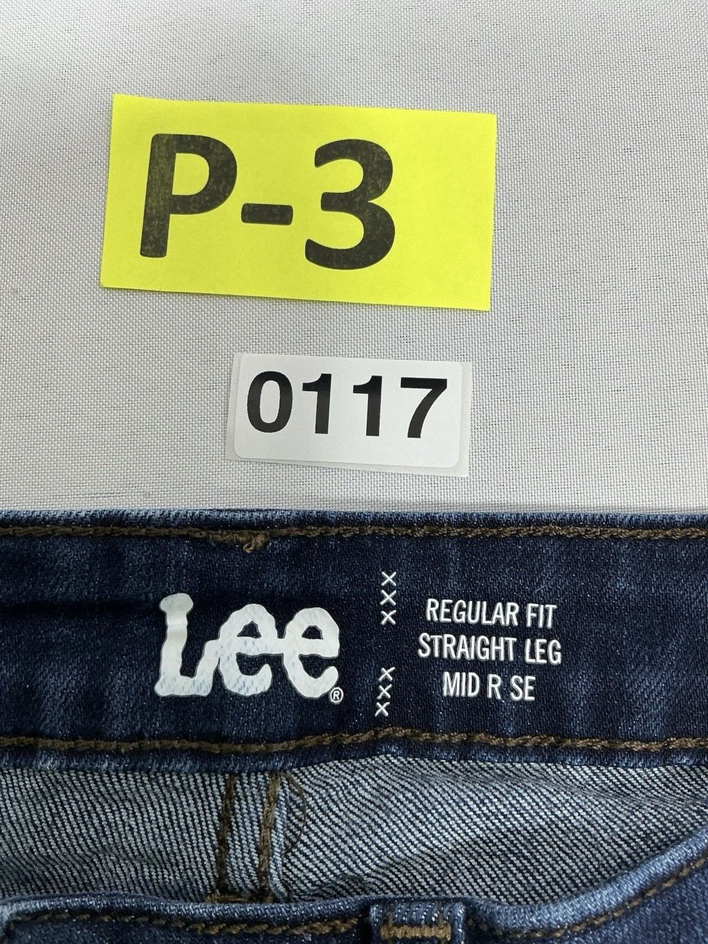 Lee Womans Lee Regular Fit Straight Leg Blue Jeans 6 M Size 28" / US 6 / IT 42 - 3 Thumbnail