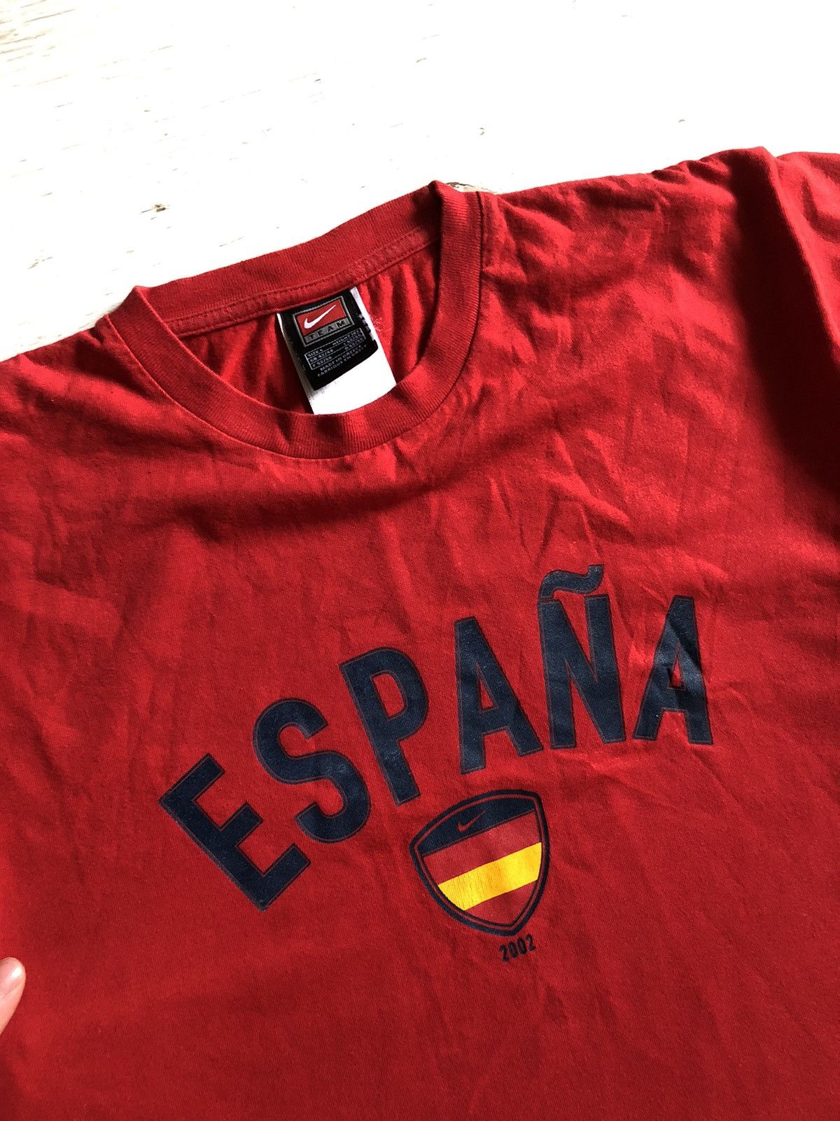 Nike Nike espana vintage t shirt rare Size US L / EU 52-54 / 3 - 3 Thumbnail