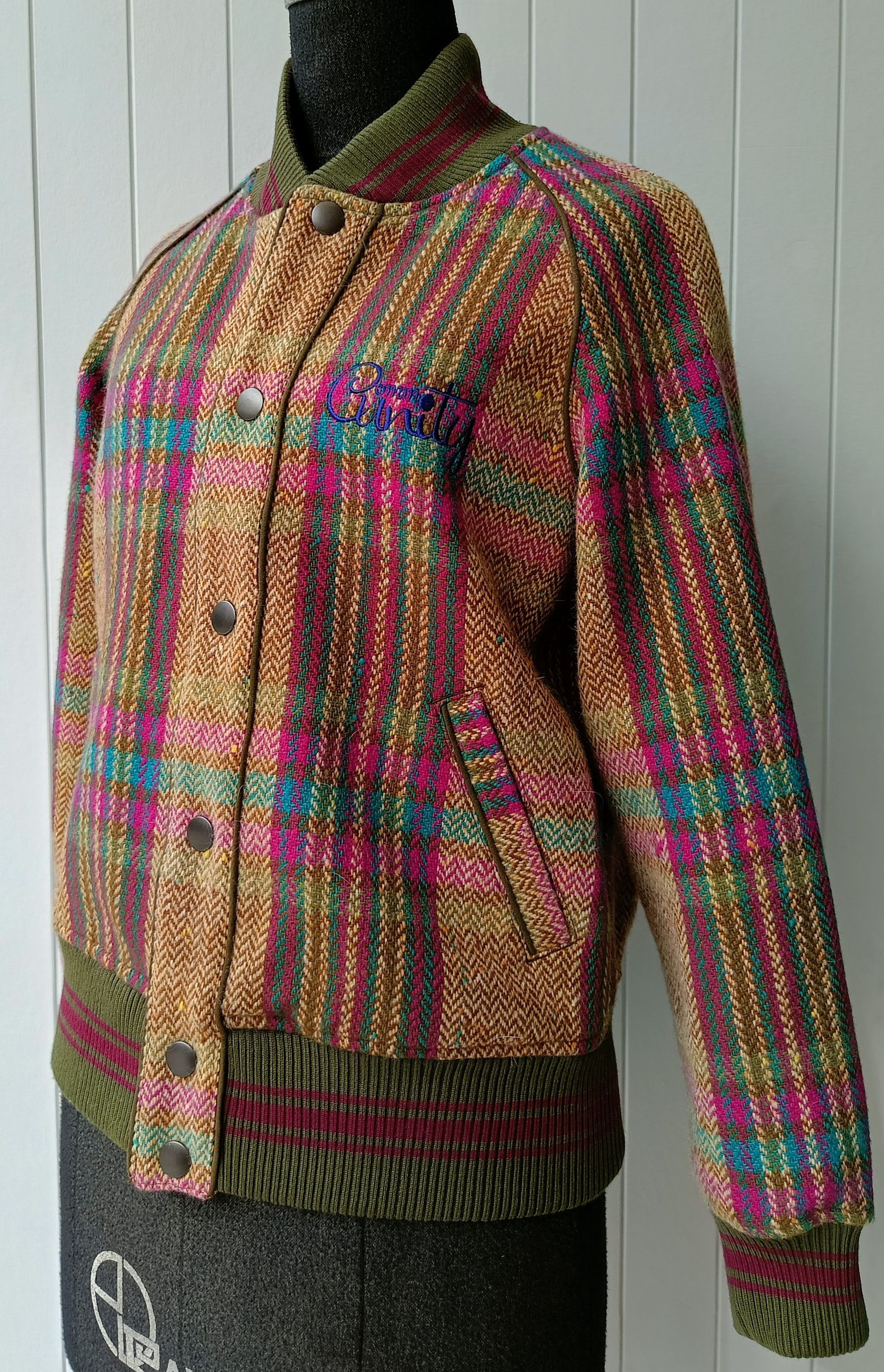 Hysteric Glamour Hysteric Glamour Ozone Community Japan bomber wool jacket Size US XS / EU 42 / 0 - 3 Thumbnail