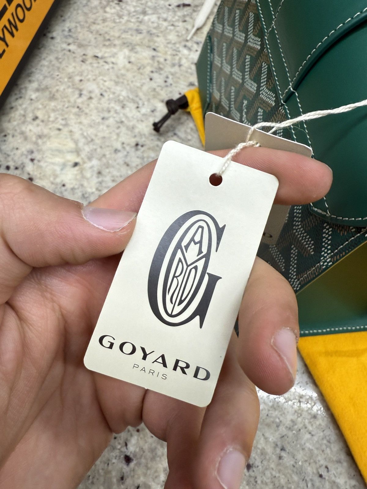 Goyard Goyard Green Mini Bag Size ONE SIZE - 9 Thumbnail