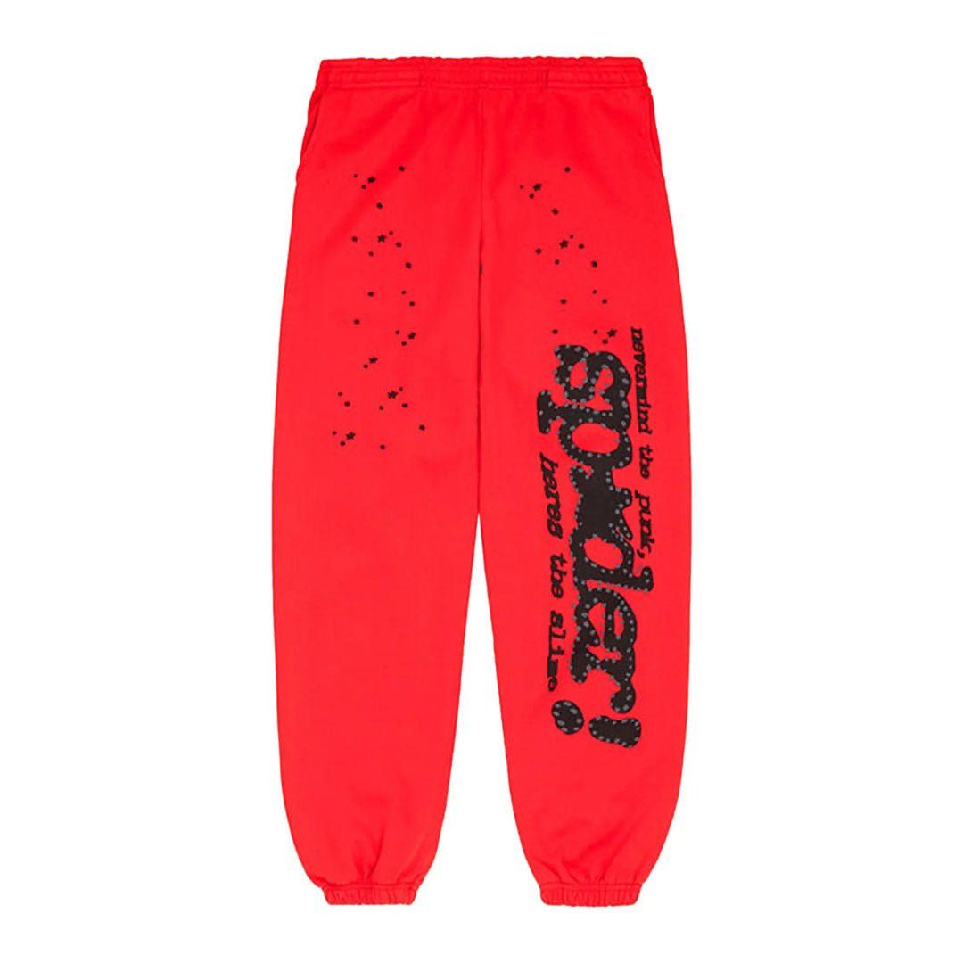 Sp5der P*NK V2 Sweatpant 'Red' Size US 34 / EU 50 - 1 Thumbnail