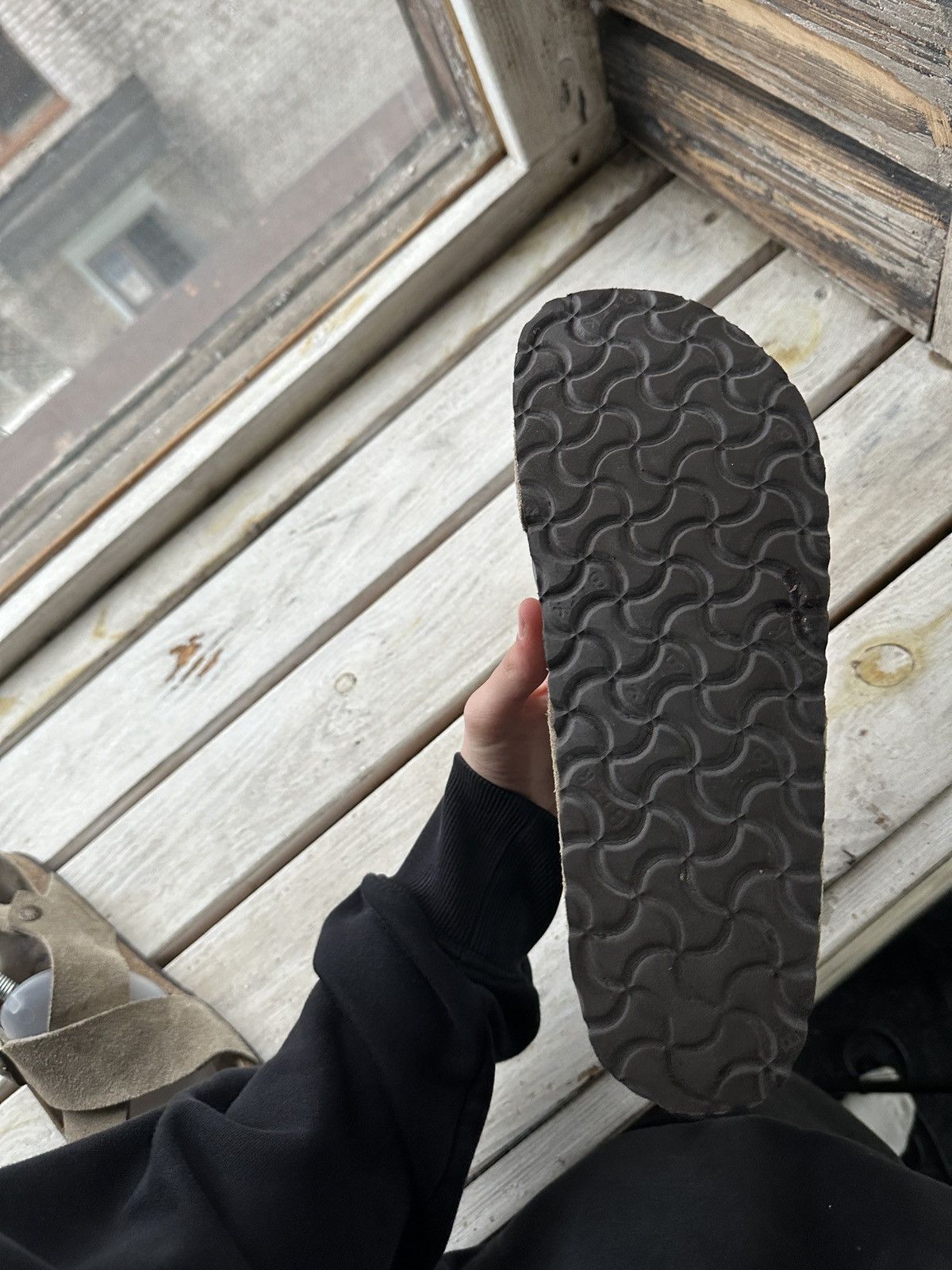 Birkenstock VNTG🚨 BIRKENSTOCK LUXURY Y2K RARE WOMEN SLIDES Size US 10 / IT 40 - 13 Thumbnail
