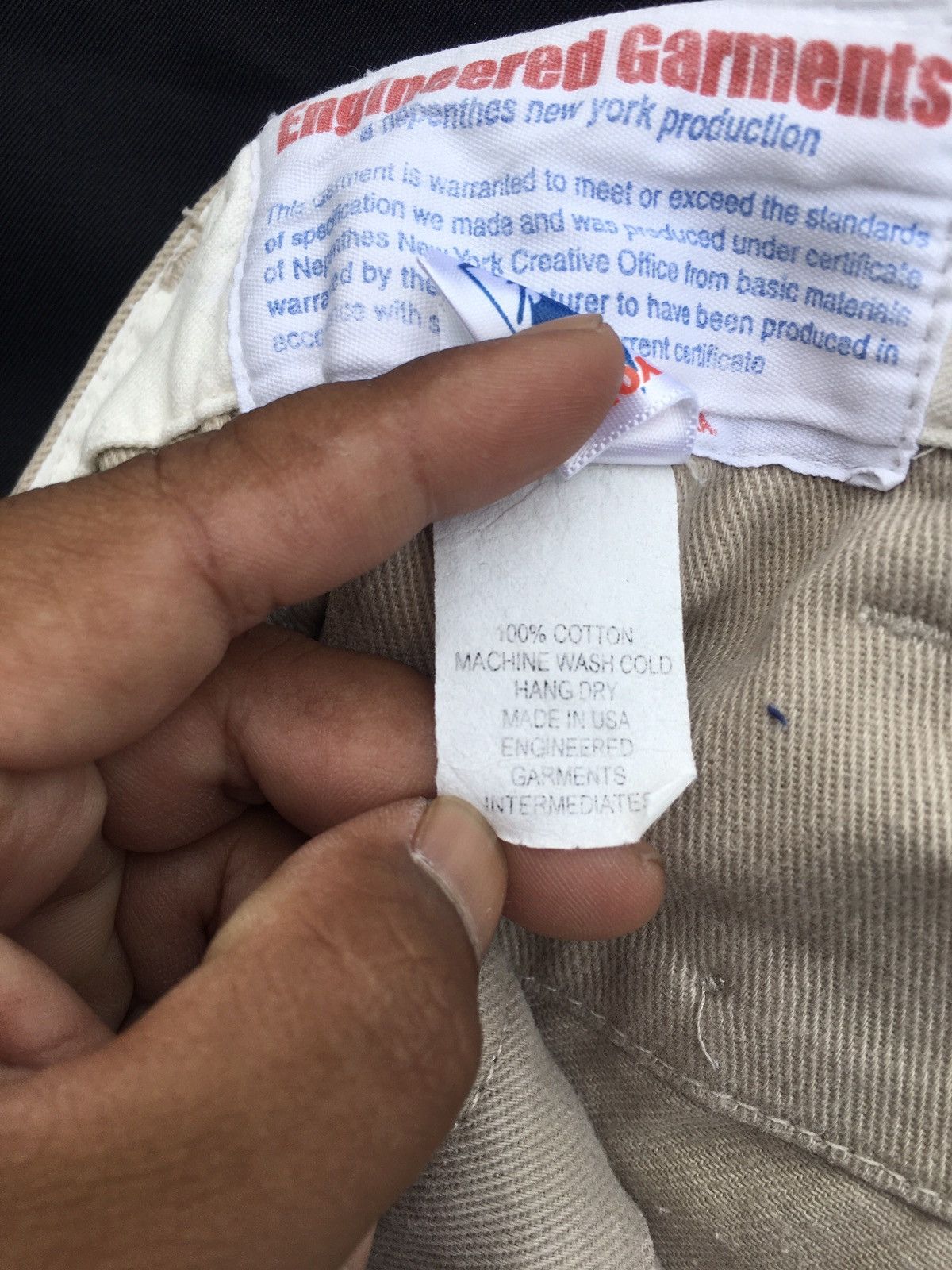 Engineered Garments Rare Vtg Engineered Garments Pocket Cargo Pant Size US 27 - 13 Thumbnail