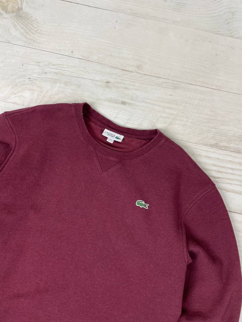 Lacoste Lacoste Sport Sweatshirt Men Size 2XL Burgundy Size US XXL / EU 58 / 5 - 2 Thumbnail
