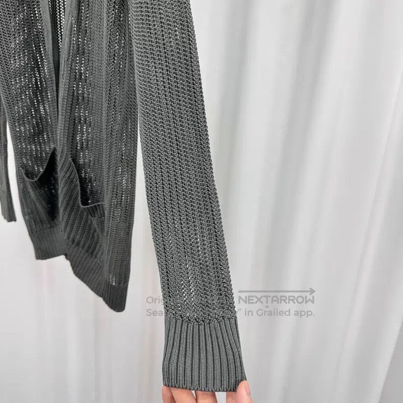Hermes Hermes Grey knit cardigan Size XXS / US 00 / IT 34 - 4 Thumbnail