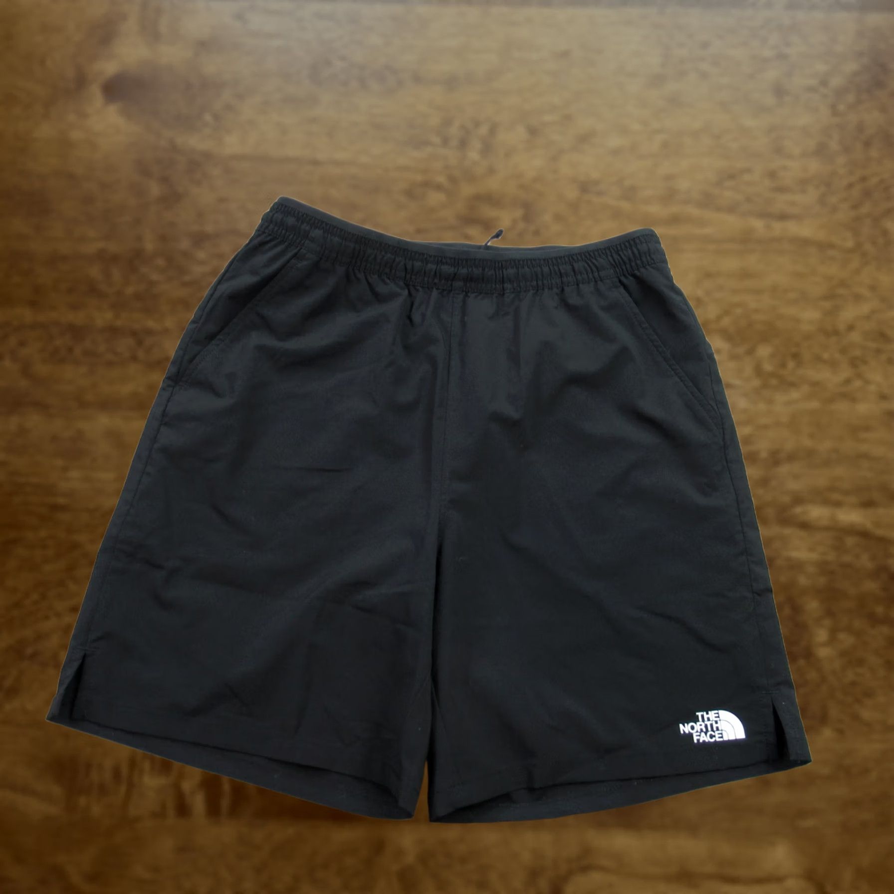 The North Face North Face Shorts Mens Small Black Outdoor Activewear Workout Drawstring Size US 27 - 1 Thumbnail