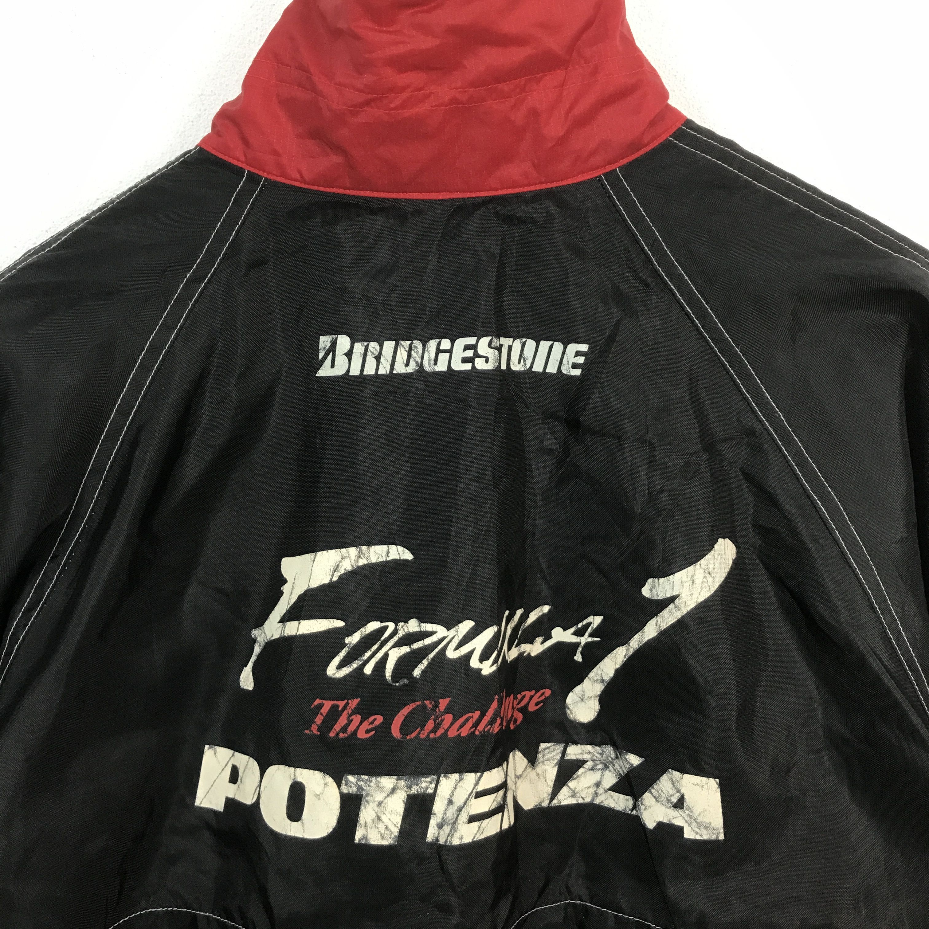 Japanese Brand potenza Formula 1 Bridgestone Racing Japan jacket Size US L / EU 52-54 / 3 - 4 Thumbnail