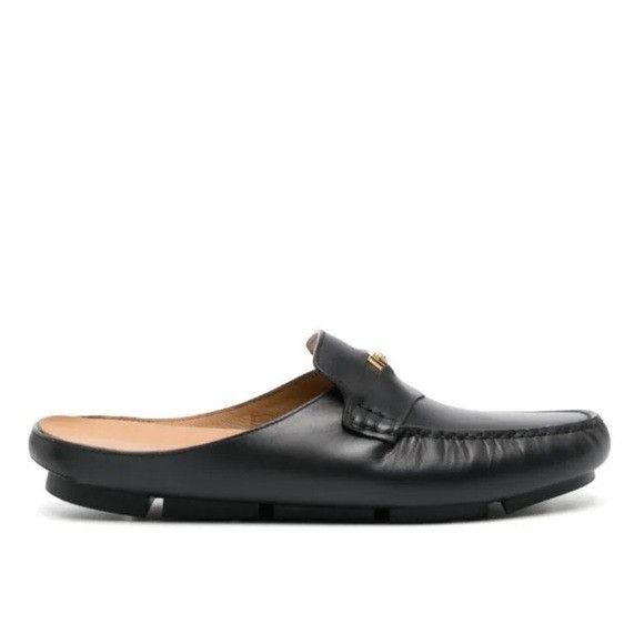 Versace Sabot Medusa Slip-On Loafers Black Men’s EU 40/US 7