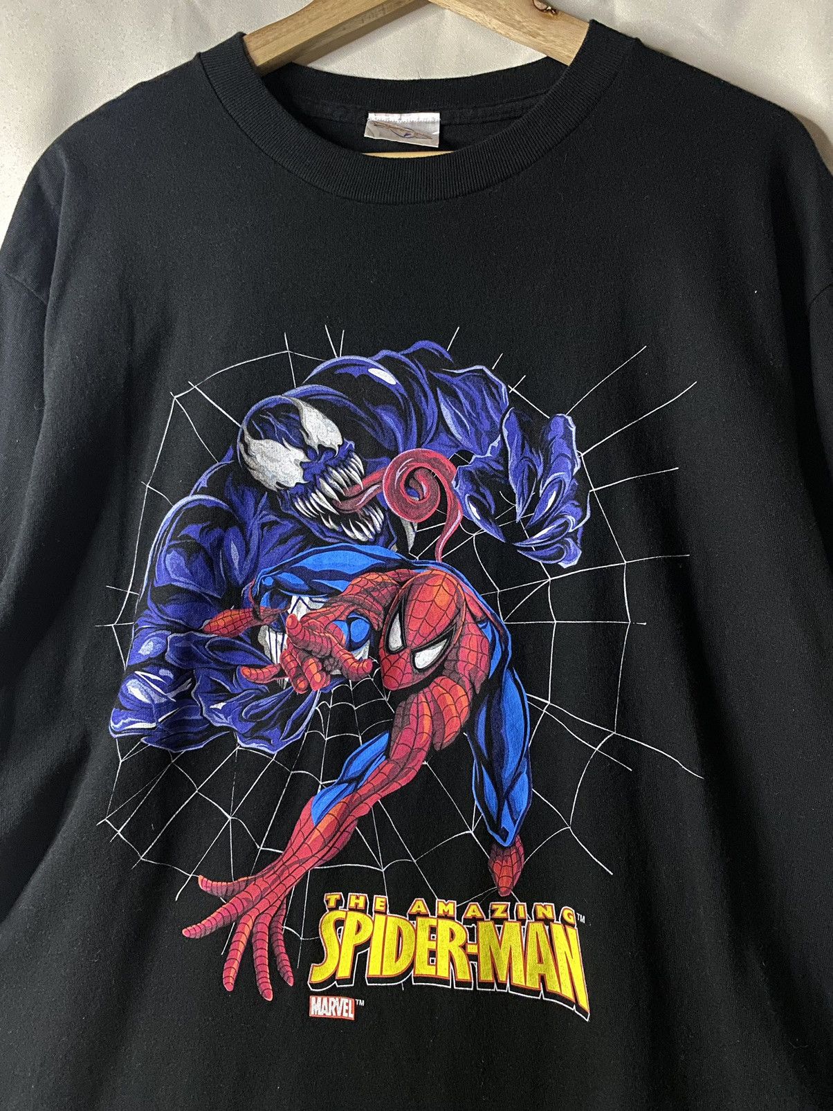 Marvel Comics × Universal Studios × Vintage Vintage Rare Venom Spiderman Universal Studio Size US XL / EU 56 / 4 - 2 Thumbnail