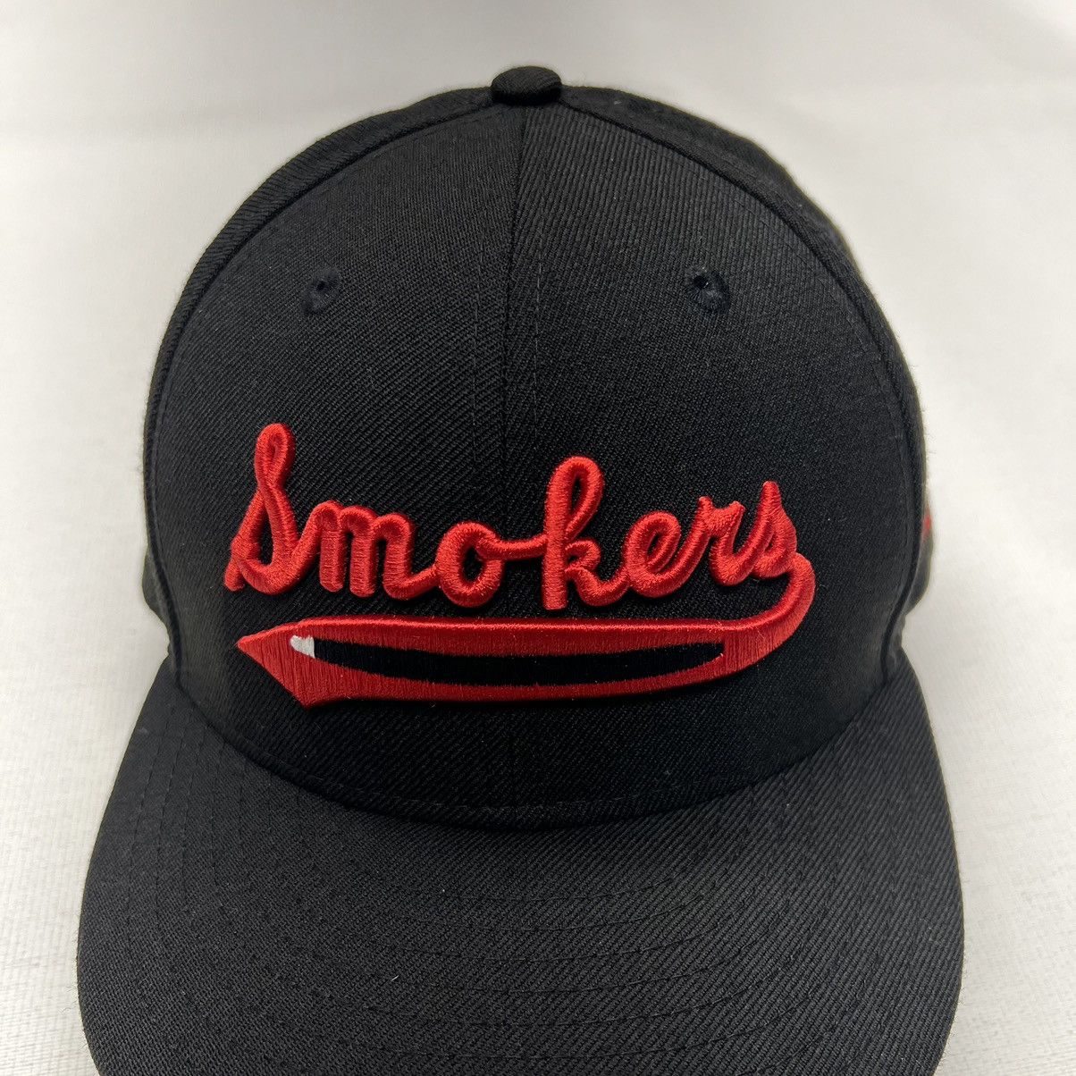 New Era Tampa Smokers New Era Hat 7 3/8 Black Cap 59Fifty Fitted Size ONE SIZE - 3 Thumbnail