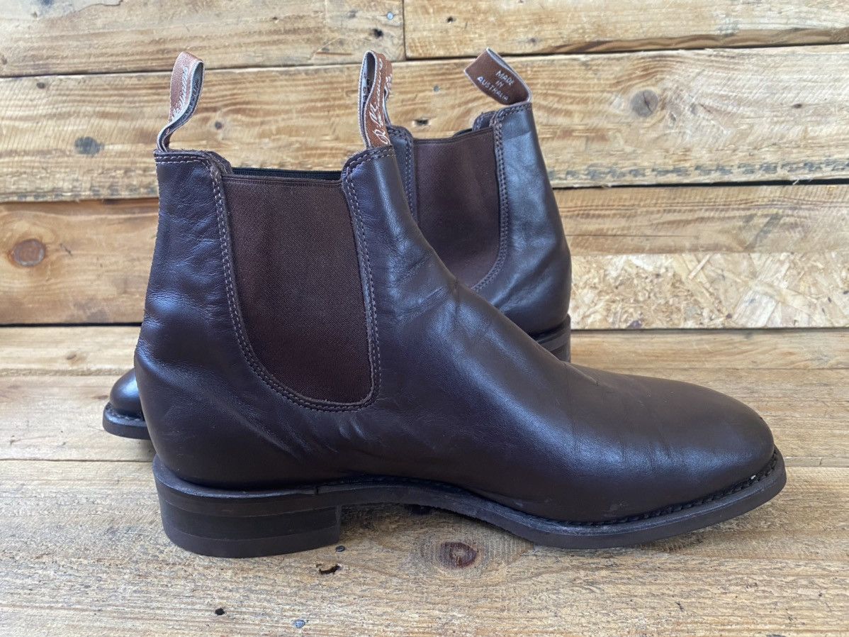 R.M. Williams R.M.williams brown chelsea leather boots sz 7.5H Size US 8.5 / EU 41-42 - 11 Thumbnail