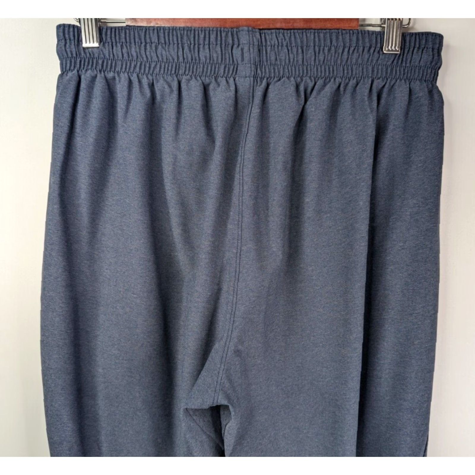 Nike Nike Shield Mens Large Pants Navy Blue Drawstring Pockets Workout Basketball Track Pants Size US 33 - 5 Thumbnail