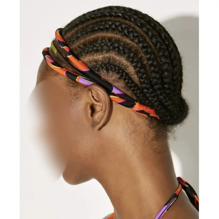 Emilio Pucci o1mle1124 Size : OS/Layered Hair Tie in Multicolor Size ONE SIZE - 2 Thumbnail