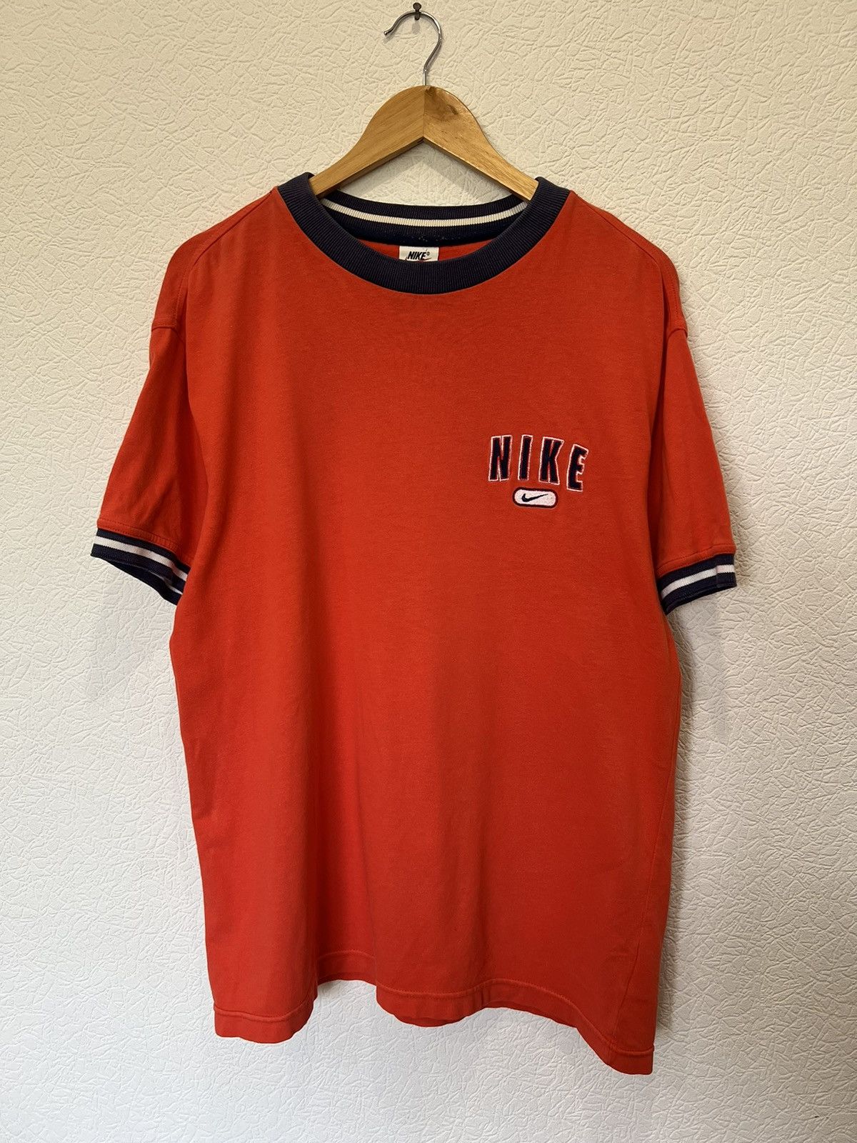 Vintage Vintage 00’s Nike T Shirt Tee Oversized Size US L / EU 52-54 / 3 - 1 Thumbnail